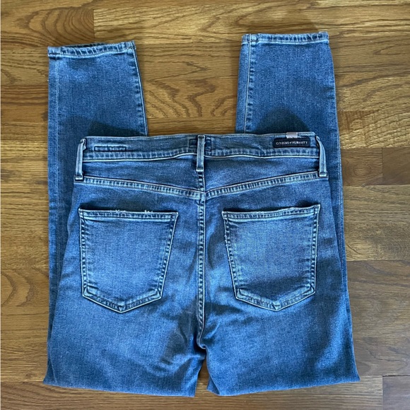 🦋Citizens of Humanity Rocket Crop High Rise Skinny Jeans COH Denim - Size 30🦋 - Picture 6 of 15